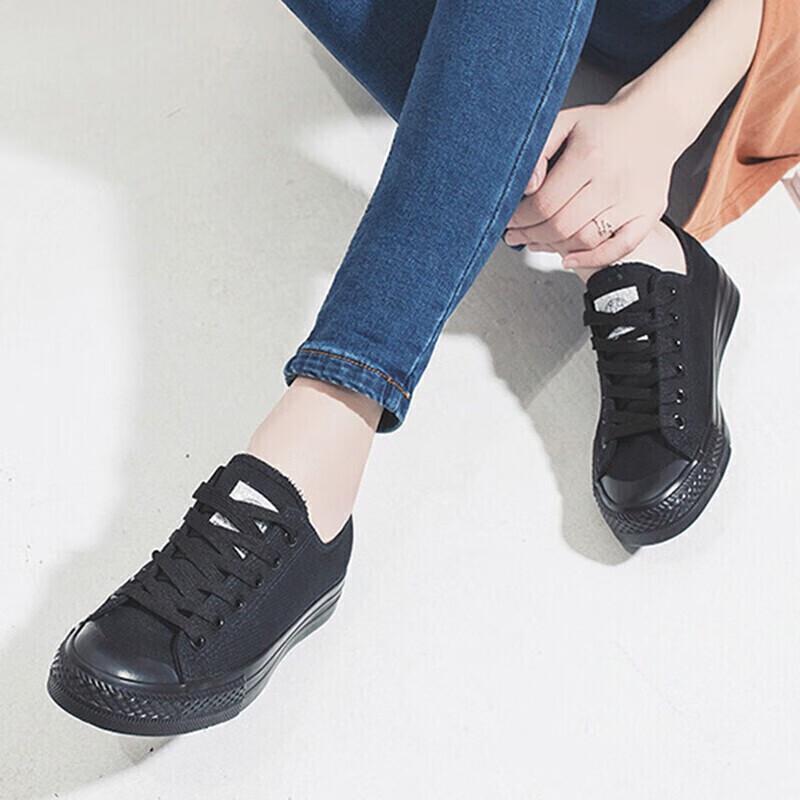 Warrior Canvas Low-Top Casual Sneakers WXY-A007