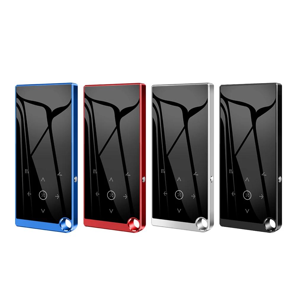 Bluetooth 5.0 Lossless MP3 музыкальный плеер HiFi портативный аудио Walkman с FM/электронной книгой/диктофоном/MP4 видеоплеером 2,4-дюймовый экран