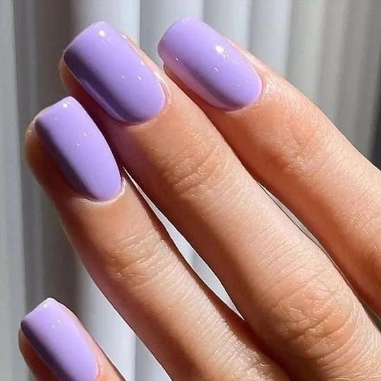 Квадратные накладные ногти с идеальными линиями, подходят к бесшовной кутикуле, естественный вид, нежные ложа для ногтей, искусственные