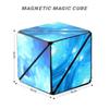 Новый! Магнитный кубик Рубика, забавные разнообразные сменные 3d геометрические волшебные кубики, декомпрессионные головоломки, игрушки для