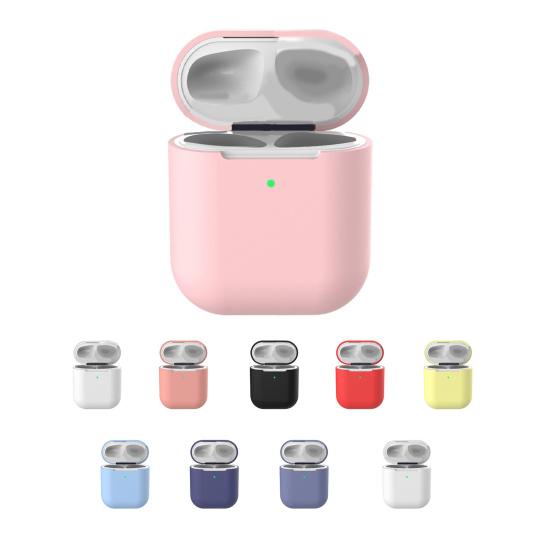 Сумка для хранения наушников Прочный силиконовый беспроводной практичный износостойкий чехол-накладка для наушников для AirPods