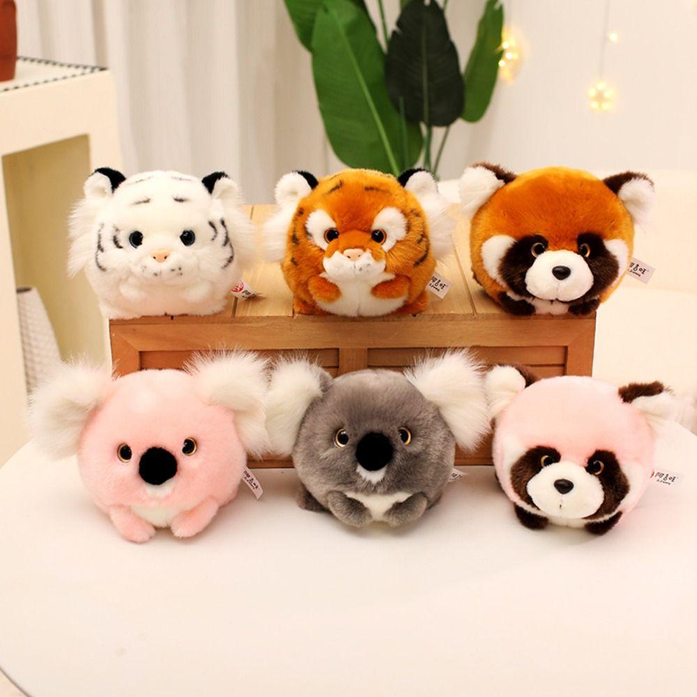 Collection Simulation Tiger Plush Toy Soft Koala Pillow Dolls Children Gift
