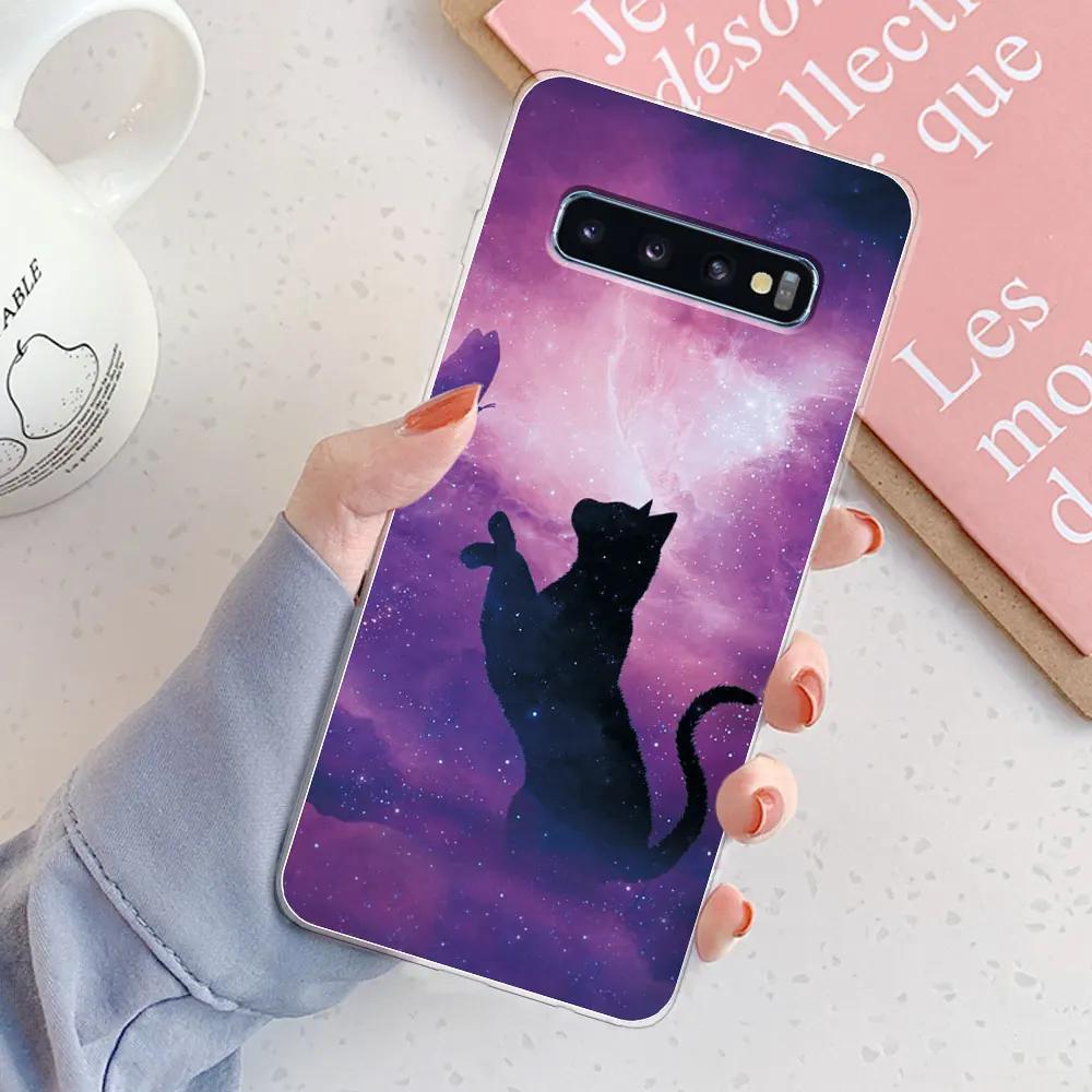 Для Samsung Galaxy S10 5G Чехол S10 Plus Чехол Прозрачные Мягкие Силиконовые Чехлы Для Телефона Fundas Для Samsung S10 Lite S10E S 10 Чехол Coque