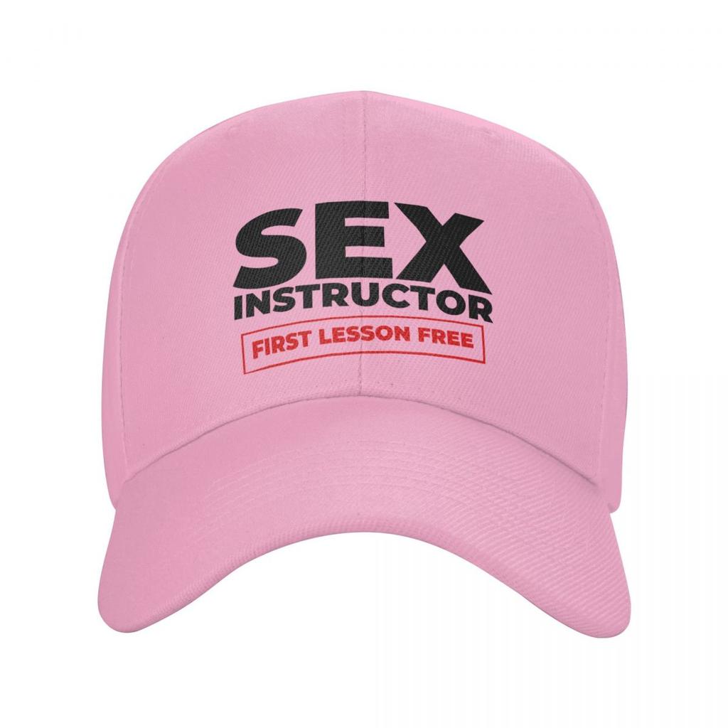 Sex Instructor Baseball Cap for Unisex Women Adjustable Dad Hat Summer Streetwear Snapback Hats
