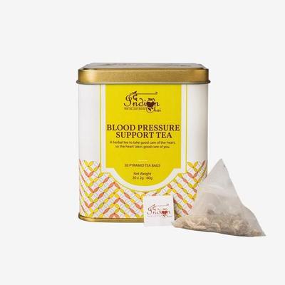 Индийский чай – чай для поддержания артериального давления, 30 пакетиков-пирамидок со свеклой, джатаманси, корнем лопуха, ашвагандой