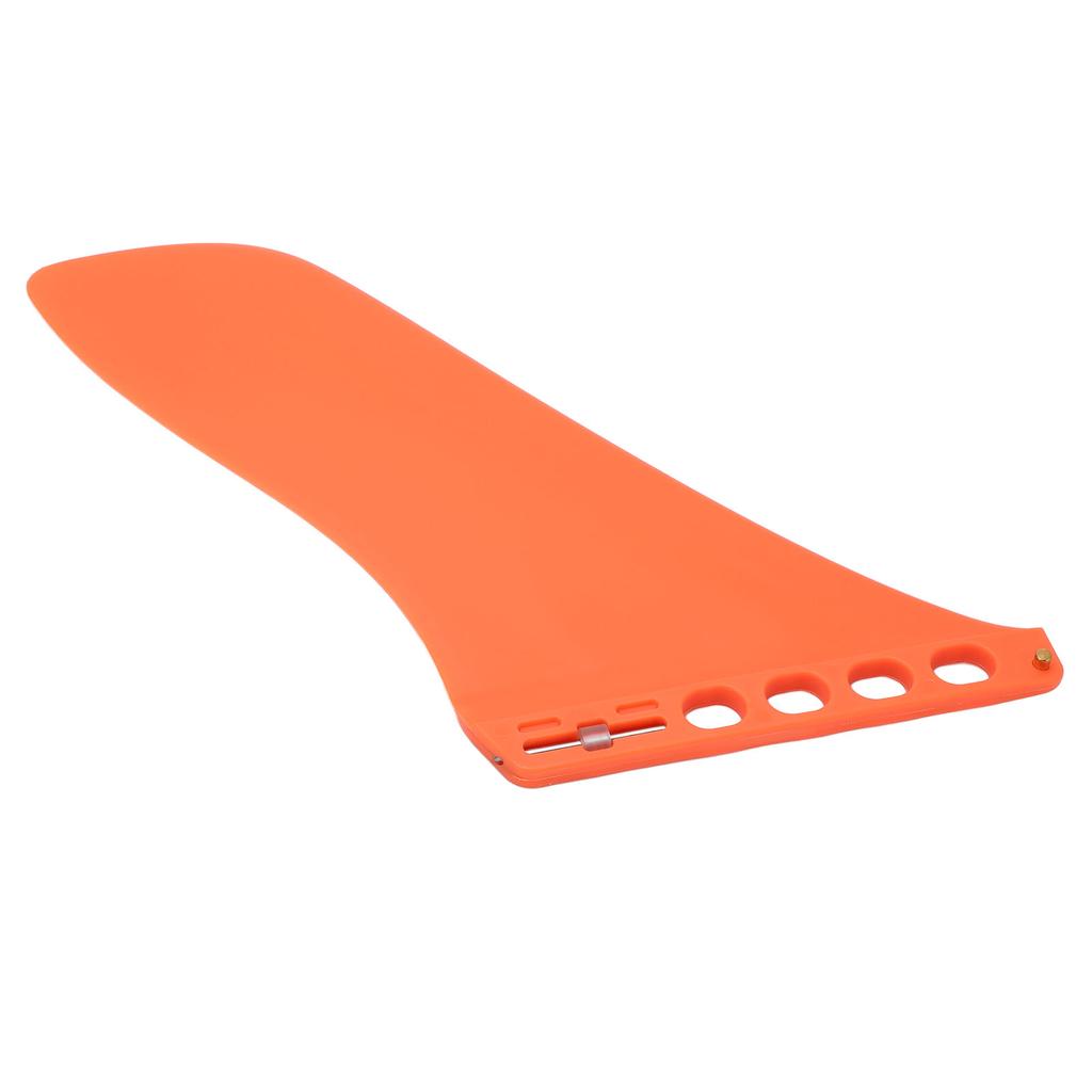 Surfboard Single Fin PVC Surf Tail Fin Special Shaped Balanced Rudder Orange for Water Sports