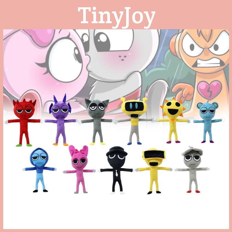 Plush Sprunki Toy Cartoon Gaming Peripherals Holiday Gift Dolls Children Boys