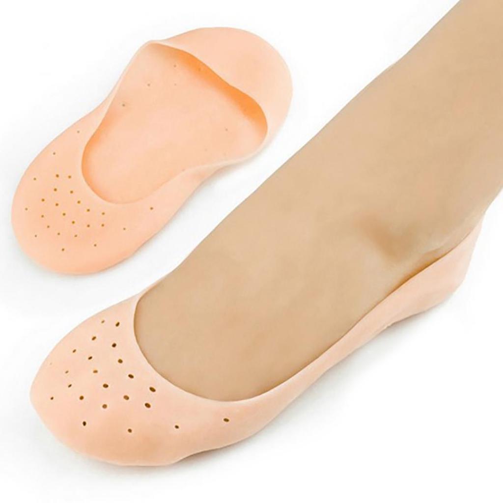 Силиконовый гель, противоскользящие носки, чехол для подошвы, защита для ухода за пятками и сухими трещинами, уход за ногами