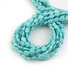 Apx 45pcs 8X6mm Oval Flat Natural Stone Beads Tiger Eye Amazonite Turquoises Agates Jaspers Beads Loose Beads For Jewelry Making