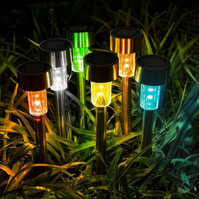Solar Light Garden Decoration Tools Outdoor Solar Powered Lamp Waterproof Landscape Lighting for Pathway Patio Yard Lawn