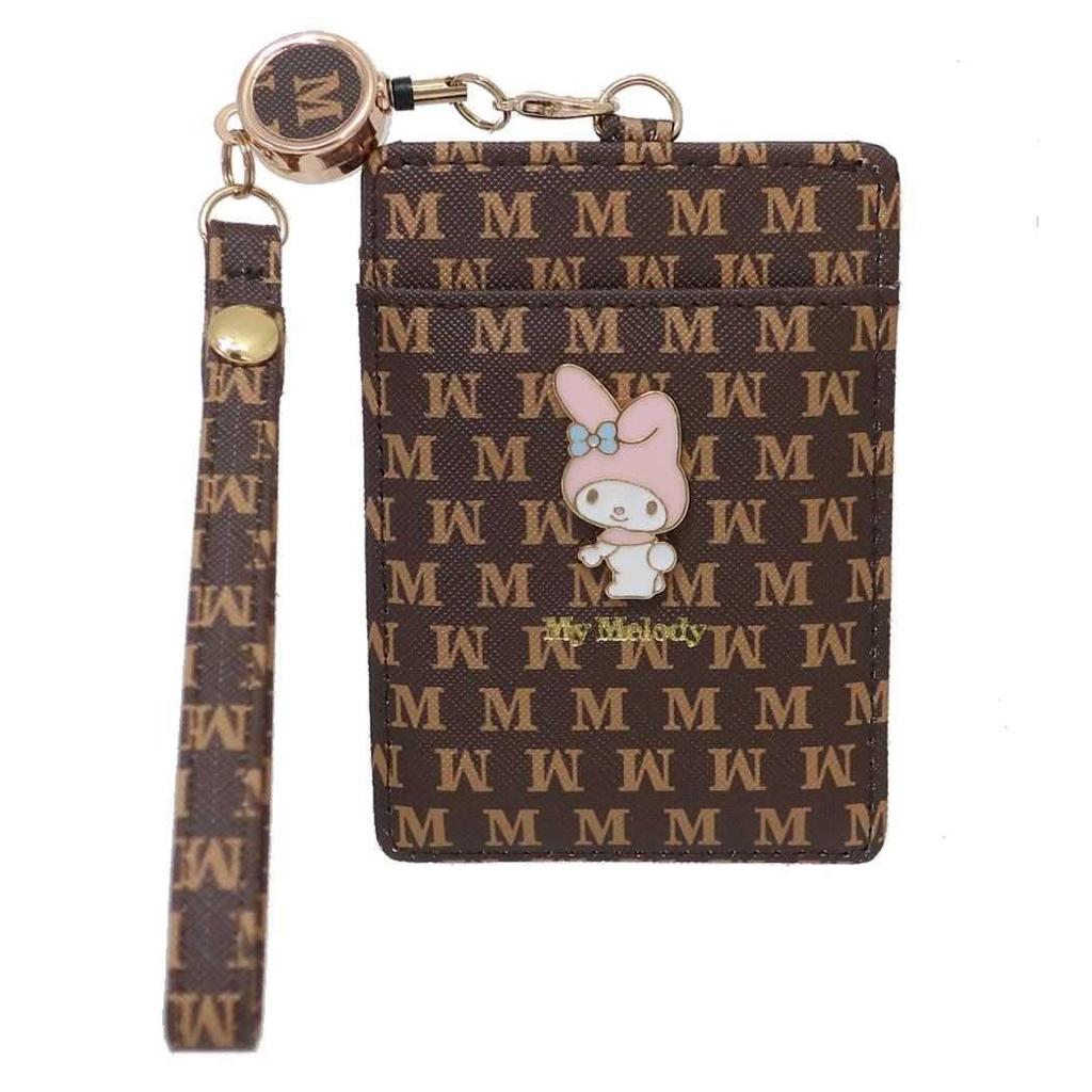 Aldi Monogram SR8 My Melody Brown Pass Case with Reel
