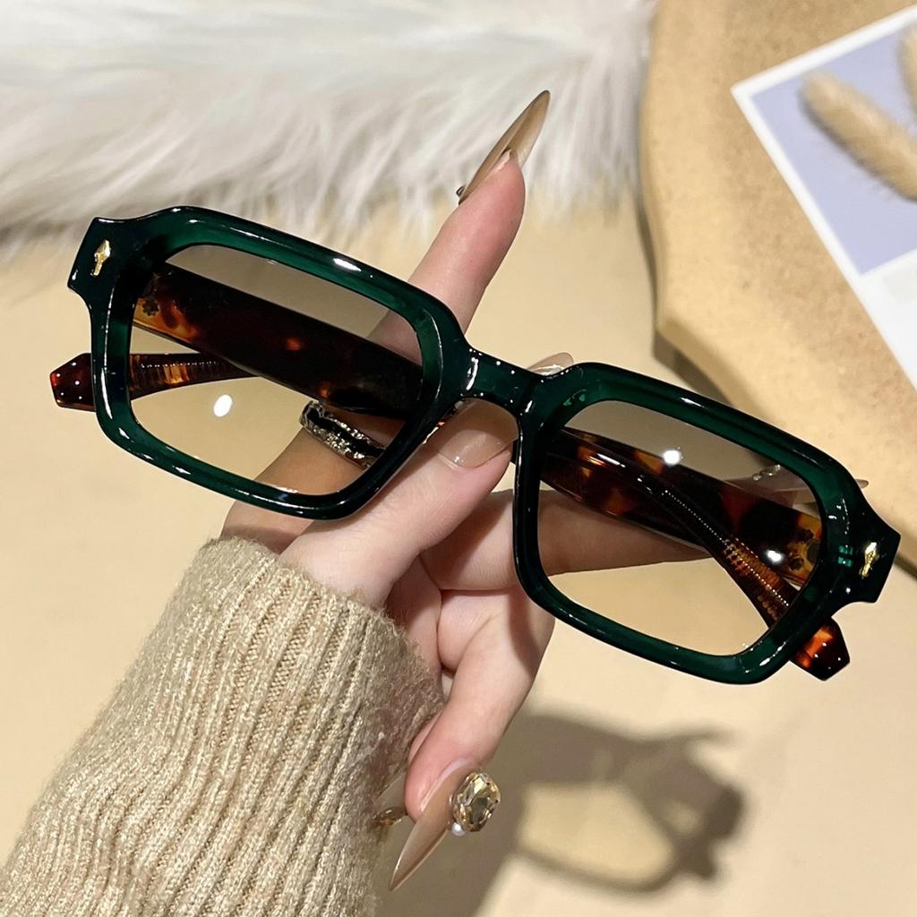 1pc European and American retro men's and women's fashionable sunglasses trend versatile summer sun shading and UV protection fr
