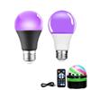 Светодиодная лампа E27 9 Вт УФ-лампы Blacklight 395 нм ультрафиолетовая лампа для тела люминесцентные лампы для вечеринок, дискотек, украшения для баров