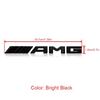 3D ABS Car AMG Logo Badge Rear Trunk Emblem Stickers Decal For Mercedes Benz AMG A B C E G W211 W203 W204 W210 W124 Accessories nn1
