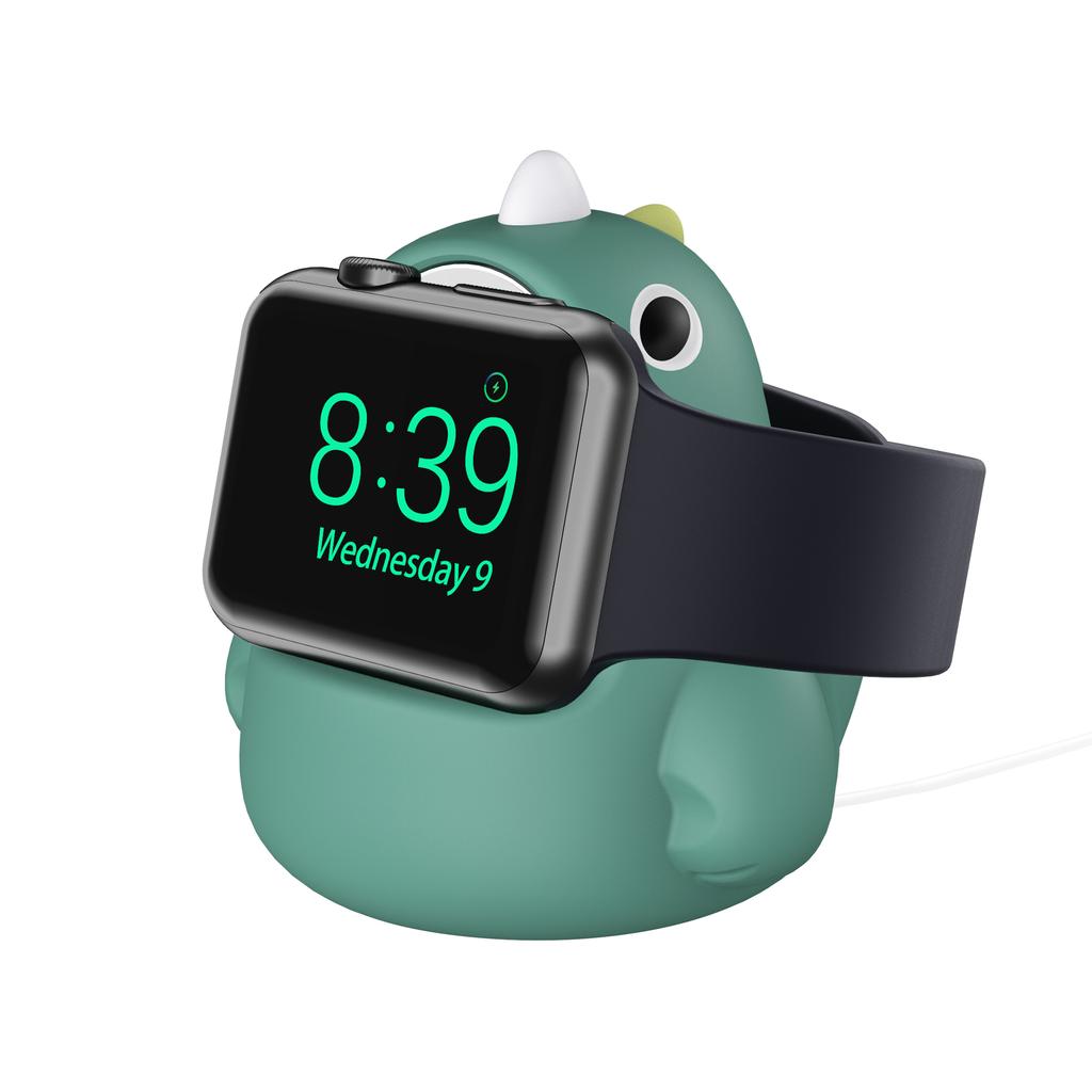 Cartoon Silicone Watch Stand for Apple Watch 1 2 3 4 5 6 High Quality Watch Base Stand for Apple Universal Watch 3D Fashion