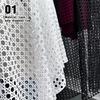 50*150 см Креативная хлопковая сетчатая ткань с пористой текстурой, прозрачное кружево, дизайнерская ткань для шитья одежды, костюмов