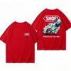 Helmet Motorcycle Tshirt Unisexs and Womens Offroad Summer Breathable Short Sleeve T Shirt Quick Dry Casual YK Top