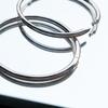 DE NOBLE THE LABEL Round Minimal Bangle [silver]