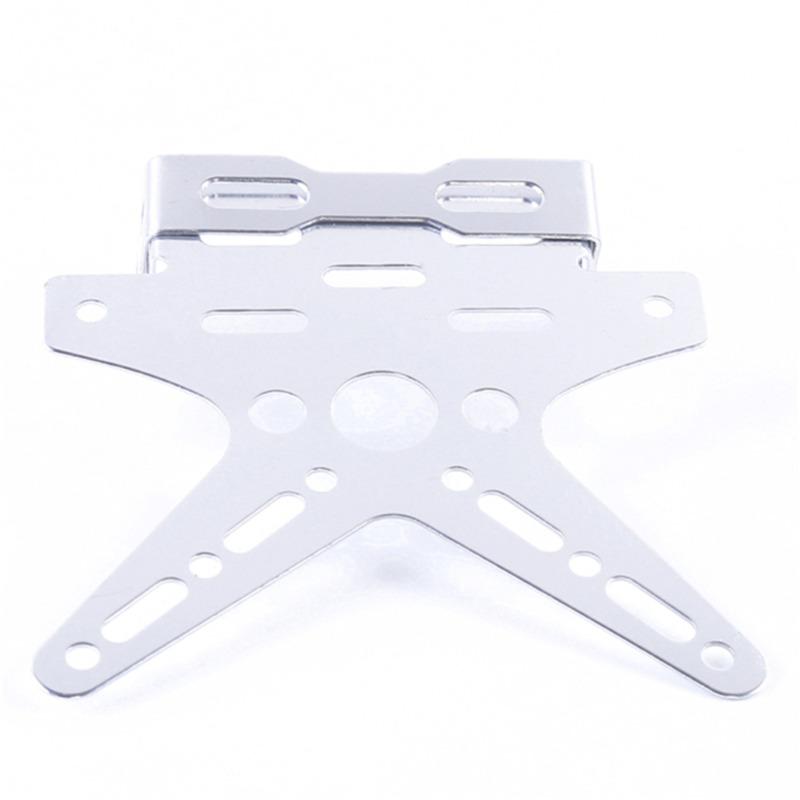 Universal Aluminum Car Adjustable Rotating Car License Plate Frame Holder Solid License Plates Frames Frame Number Power Racing