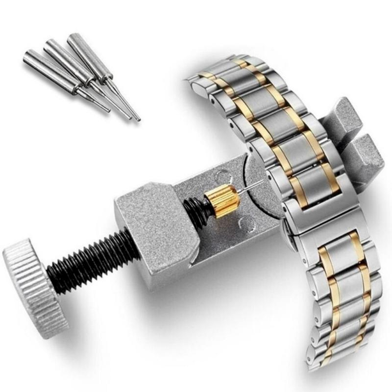 Professional Watch Band Link Pin Adjustable Metal Remover 3 Pins Repair Tool