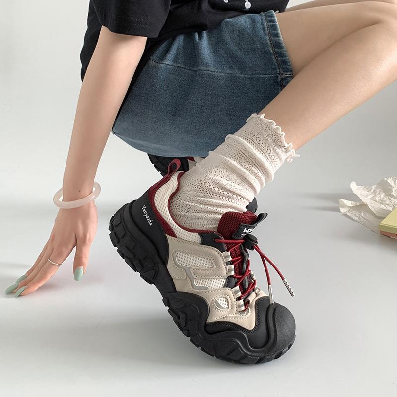 Модные универсальные кроссовки для тренировок в стиле ретро знаменитостей из Интернета, женские, лето 2025, новые легкие кроссовки для студентов Forrest Gump