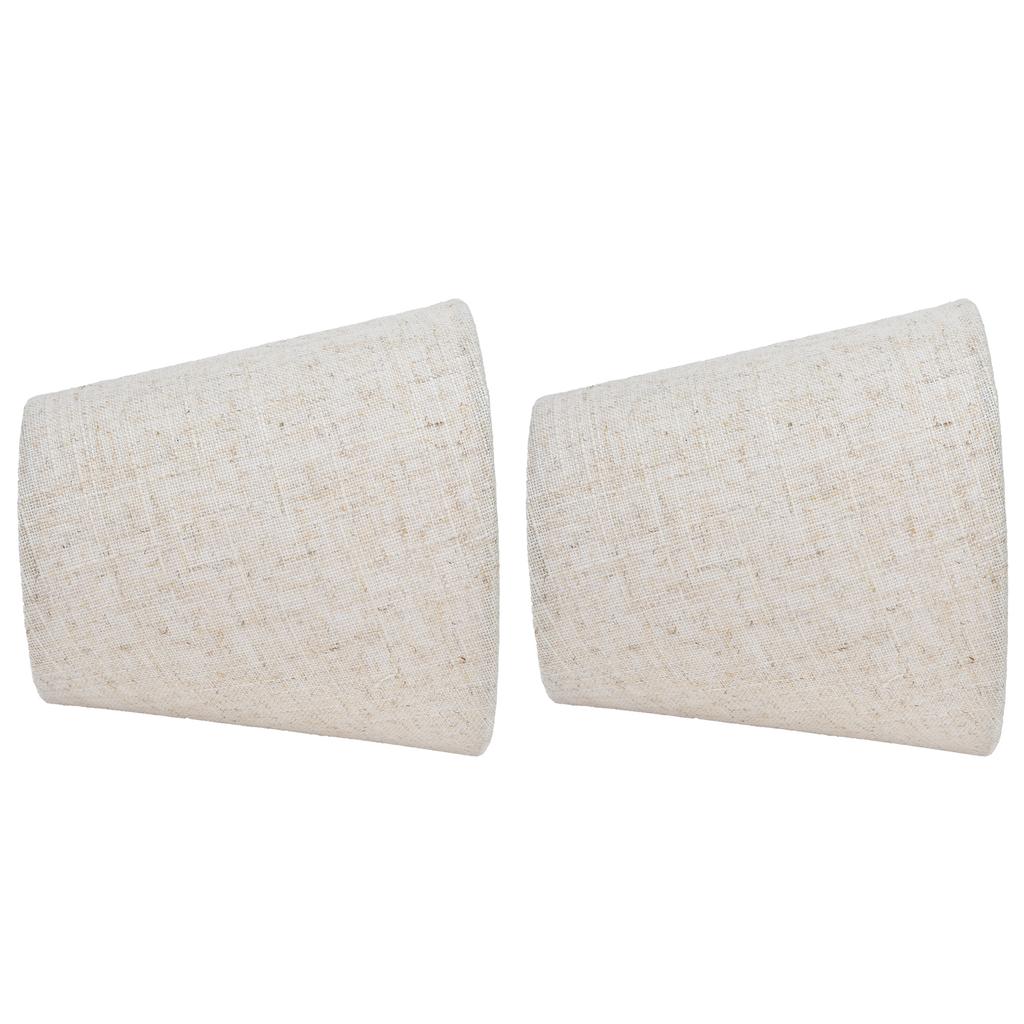 2PCS Table Lamp Shade Cover Fabric Clip On Lampshade for E14 Screw Candlestick Lamp ChandelierPT13