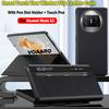 Чехол для Huawei Mate X3, чехол Smart Touch, откидное окно для просмотра, чехол для Huawei Mate X3, кожаный чехол с откидной крышкой, держатель с гнездом для сенсорной ручки