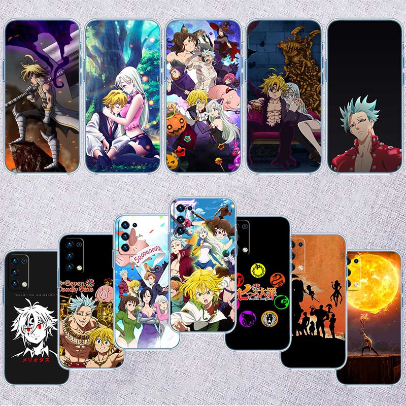 Прозрачный чехол для телефона RE52 S-Seven D-Deadly Sin для Samsung Galaxy A04 A04S A14 A23 A34 A54 M23 M33 M52 M53