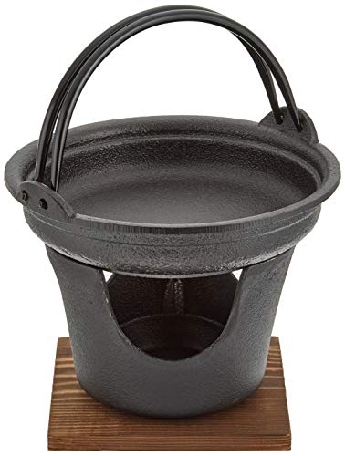 Asahi QSK41 Iron Southern Sukiyaki Pot Stove Set,
