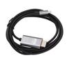 Type C To HD Multimedia Interface Cable 4K 30Hz Plug and Play UHD USB C To HD Multimedia Interface Adapter Cable
