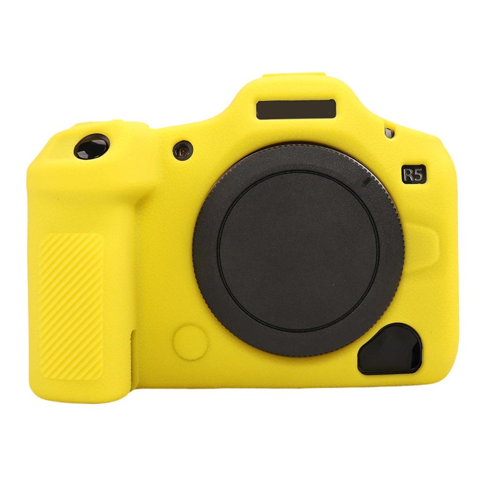 Для Canon EOS R5 Mark II Текстурированный чехол для камеры Защитная силиконовая крышка против царапин