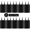 10 шт./лот EU Plug 5V 1A USB настенное зарядное устройство портативные адаптеры питания для iPhone 6 7 8 plus 11 12 13 14 Samsung htc