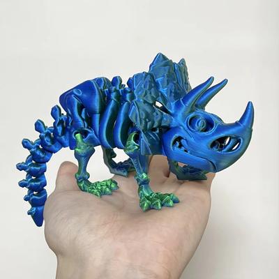 3D-печатная фигурка Трицератопса Jurassic от Feng, шарнирная, подвижная, креативная, подарок, детская игрушка, снятие стресса