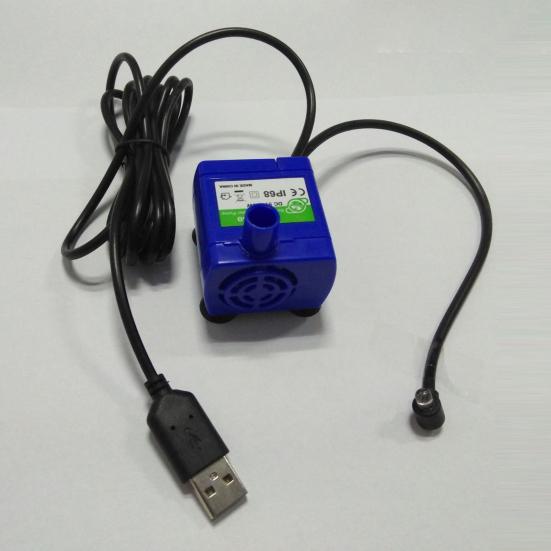 Водяной насос Мощный, прочный, мини-легкий, удобный, с защитой от брызг, легко очищаемый светодиодный светильник для домашних животных