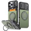Magnetic Phone Case With Card Slot Kickstand Lens Cover Galaxy S26 Ultra - Acrylic Tri-Layer Design