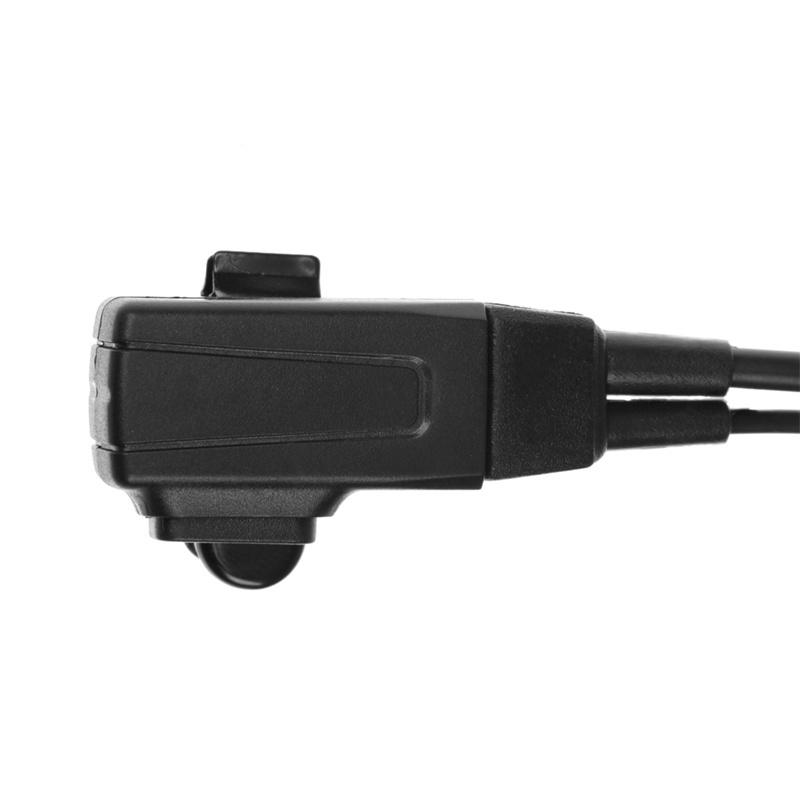 Наушники рации D-типа, громкая связь с железным зажимом, Ptt-гарнитура, совместимая с Baofeng 666s 888s