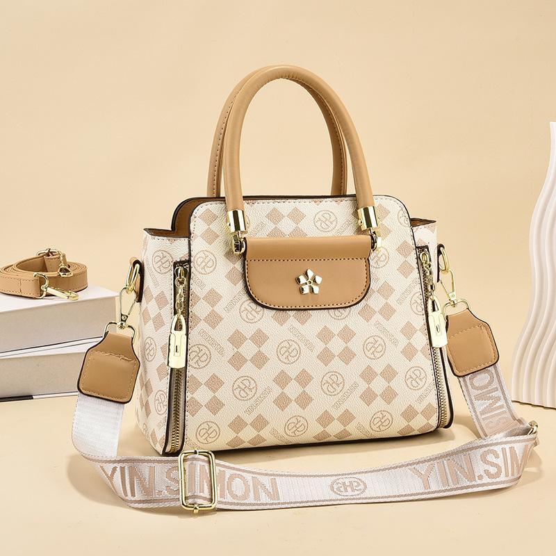 Новая персонализированная женская сумка с принтом, универсальная сумка через плечо на одно плечо, дизайнерская классическая сумка через плечо с принтом