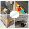 1PC 50X5X4cm Clear Under Couch Blocker, Adjustable Furniture Gap Blocker, Prevents Items from Falling Under Sofa or Bed