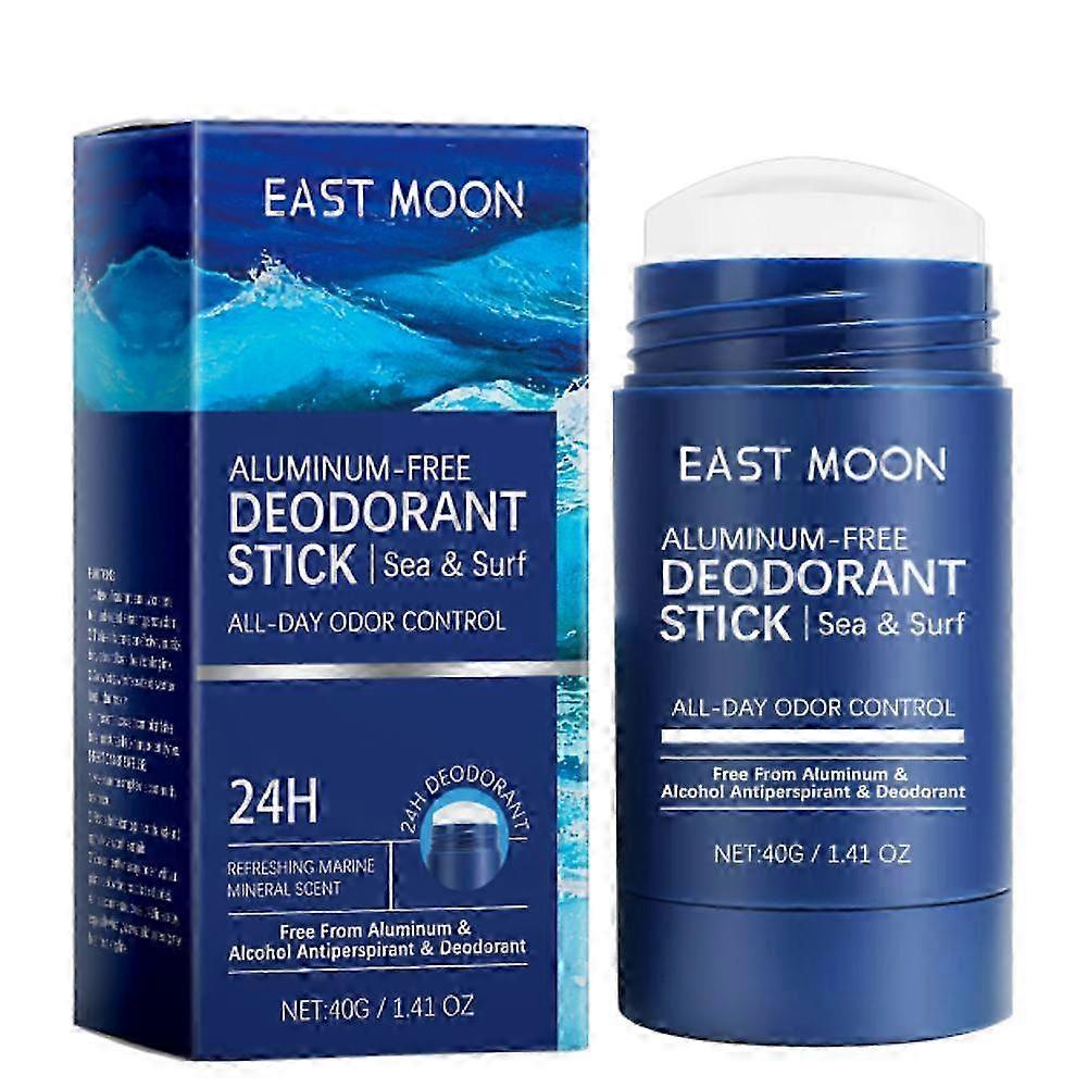 Natural Deodorant Stick, 1pc Long Lasting Anti-Odor Armpit Sweat Remover Smooth Freshener