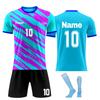 Personalised Shirts Kit Mens Girls With Name Number Custom Football Jerseys For Boys Training Suit