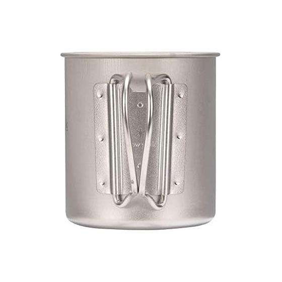 Кружка Snow Peak Cup Sierra Cup Titanium Single Mug 450 мл MG-143 Cup Легкая для кемпинга на открытом воздухе (x 3)
