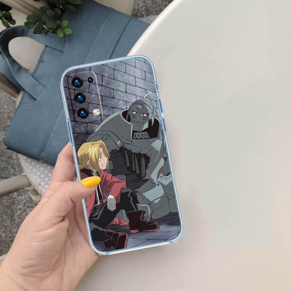 LO45 Fullmetal Alchemist Case for Motorola G10 G20 G30 G31 G32 G34 G35 G41 G42 G50 G51 G52 G55 G60 G60S G62 G71 G72 G75