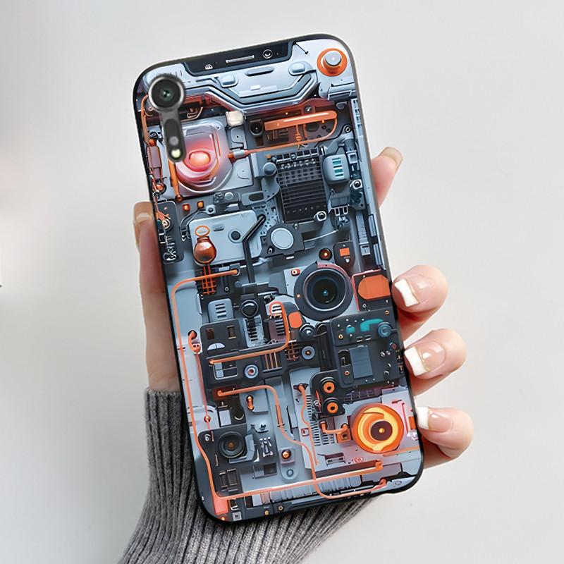 Чехол для Sony Xperia XZs XZ XR SOV35 602SO SO-03J Чехол Матовый Черный Мягкий Тонкий Чехол Эстетичный Роскошный Милый Крутой Мальчики Девочки Оболочка