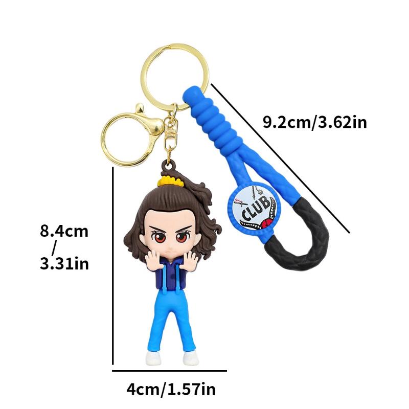 Очень странные дела Мультяшный кулон Хищное растение Подвеска для рюкзака Украшение для вечеринки Подарок для повседневного использования