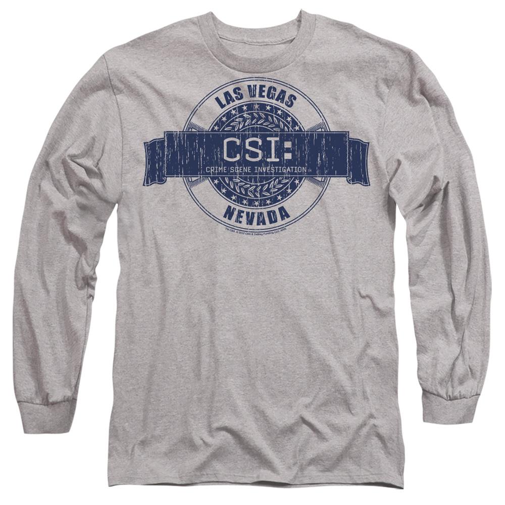 CSI Unisex Adult Vegas Badge T-Shirt