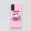 KT75 милый чехол Pochacco для Samsung A04 A14 A23 A34 A54 M23 M33 M52 M53 Realme 10 9 C30S C35 C55 VIVO Y02S Y21 Y33S Y51 X80 Pro прозрачный чехол