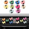 Car Air Fresheners Vent Clips Cute Butterfly Auto Air Vent Perfume Clip Decoration Car Interior Accessories for Women