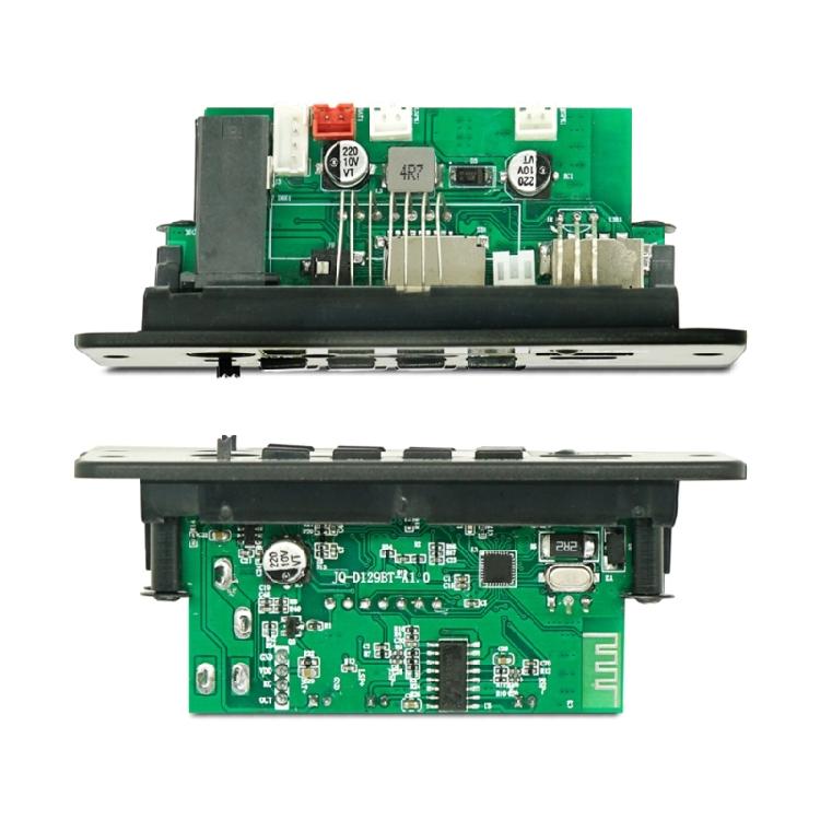 Плата декодеров Беспроводной автомобильный MP3-плеер с Bluetooth-совместимостью 5.0 Модуль записи USB Поддержка USB TF-карты AUX FM-радио