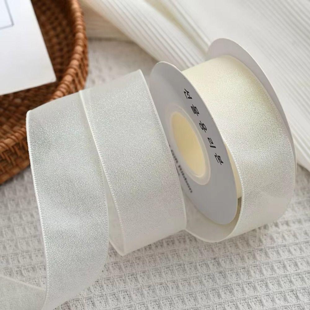 Crafts Bow 4cm Shiny Silk Ribbons 40mm 10 Yards Silk Satin Ribbons  for Decorating Weddings