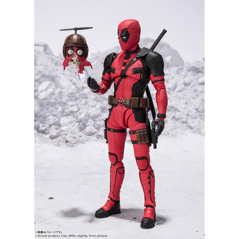 НАРОДЫ ТАМАШИИ SH. Фигурки Figuarts Дэдпул и Росомаха, 155 мм, ПВХ, АБС, Окрашенные, Подвижные, Коллекционные